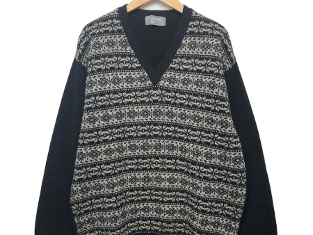 [Pre-owned] COMME des GARCONS HOMME V-neck knit HN-080150 Online now