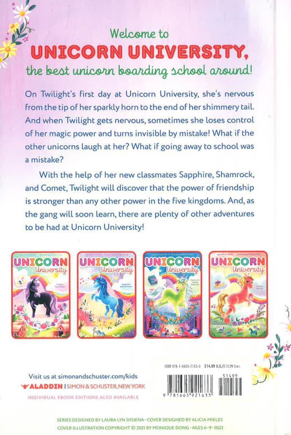 Unicorn University 4 Books In 1! Cheap