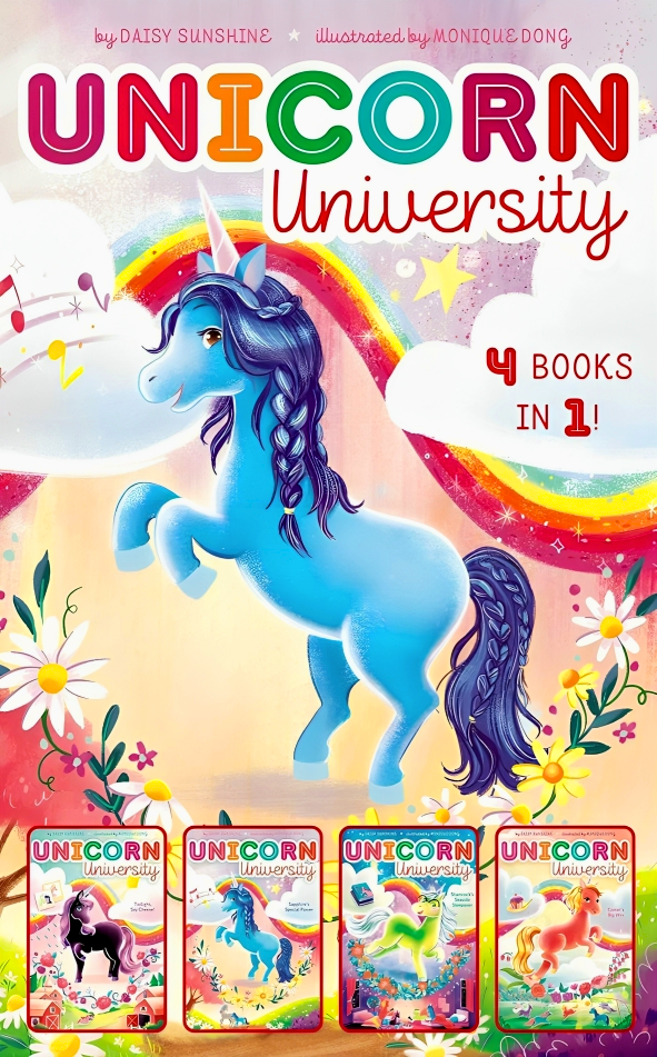 Unicorn University 4 Books In 1! Cheap