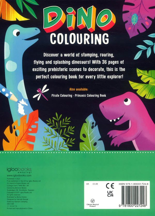 Dino Colouring Supply