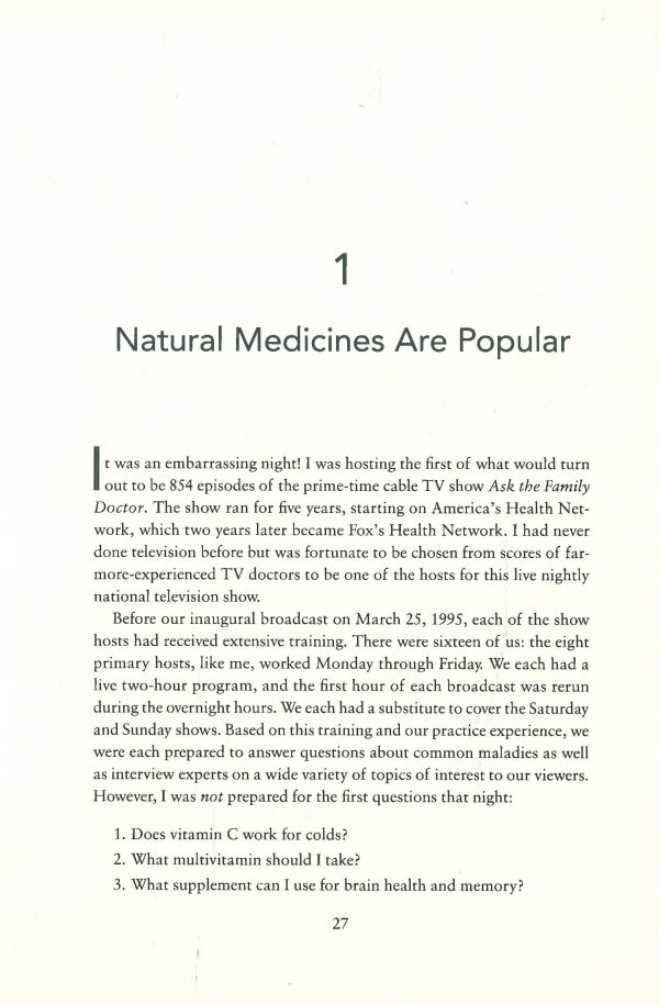 The Natural Medicine Handbook: The Truth about the Most Effective Herbs, Vitamins, and Supplements for Common Conditions Hot on Sale