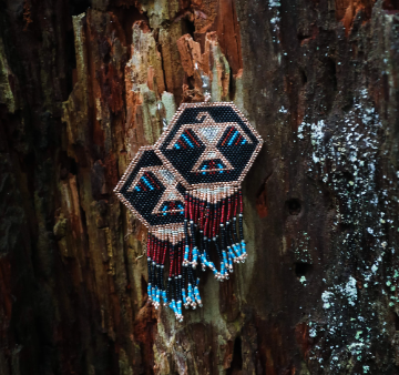 NATIVE Thunderbird Earrings Online Sale