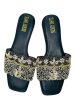 Sparkling Velvet Pearl Strap Sandal Online