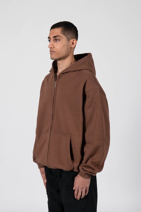 BROWN FRONTZIP For Sale