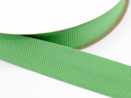 NEW!  5 8  Emerald Green Grosgrain Ribbon (Made in the USA) For Sale