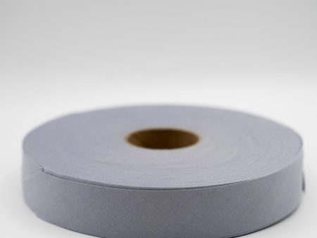 New! 1.25  Lilac Grey Flat Bias Tape 154 YD For Sale