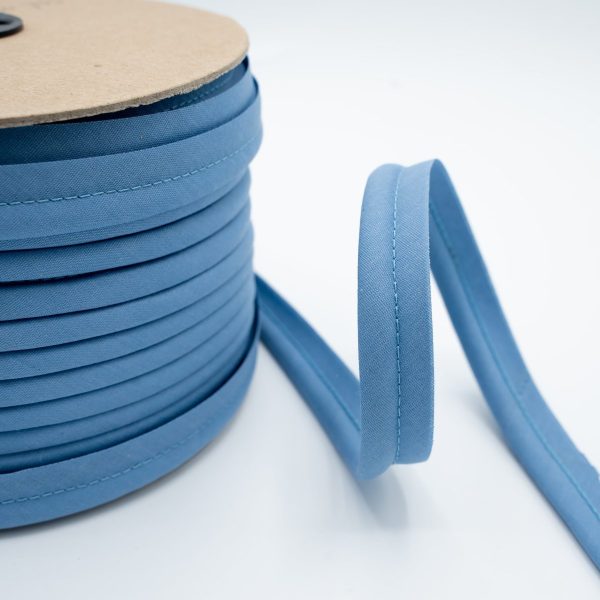 XL 3 4  Blue Crest Piping 50 YD Bulk Spool Hot on Sale