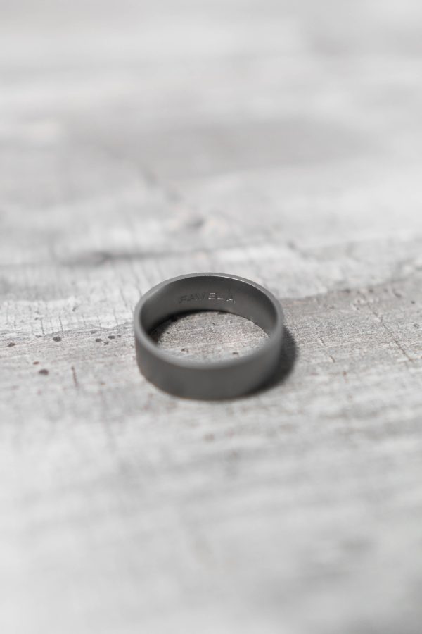 BRUSHED SINGLE RING Online now