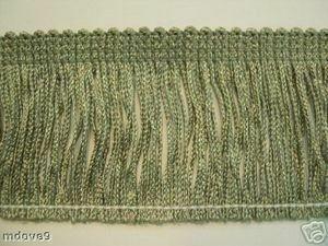 Sage Green Chainette Fringe 2  Wrights 528 By The Yard Online