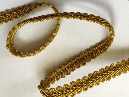 1 2  Gold French Gimp Conso 8YD For Cheap