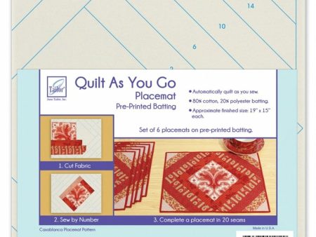 June Tailor Quilt As You Go Casablanca Placemats Fashion