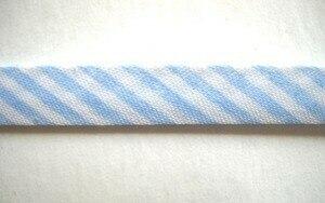 1 2  Blue & White Stripe Piping 50 YD on Sale