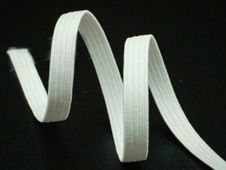 1 4  White Bulk Elastic 288 Yards | Made in USA Online Sale