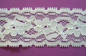 1.25  Flat Stretch Lace White 15 YD | Wrights Cheap