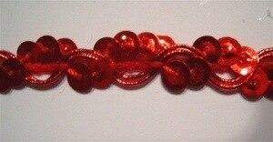 1 2  Red Cancun Cup Sequins Trim Hot on Sale