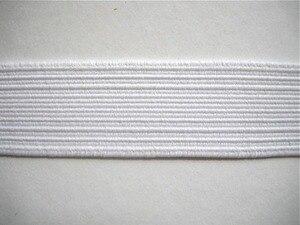 White Braided Elastic 12 Yds 1  Wide Online now