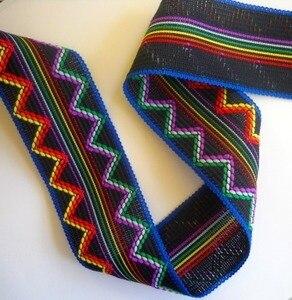 Southwest Native American Ribbon Brights on Black 2  Online now