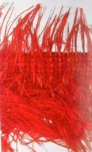 Red Ultralash Fringe Trim 8 Yds Wrights 2-1 2  Online now