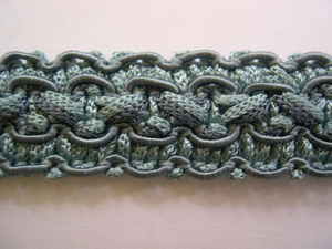 Wide Conso Gimp Braid Trim Azure Blue Green3 4  Online