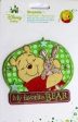 Winnie the Pooh Favorite Bear I O Applique 4.125  X 3.875    Disney For Sale