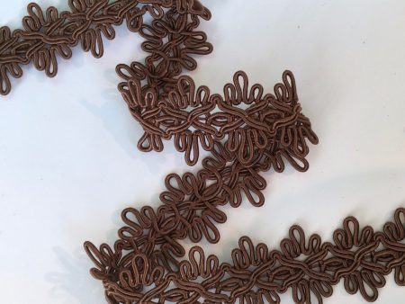 1  Brown Daisy Gimp By 5 Yards Online now