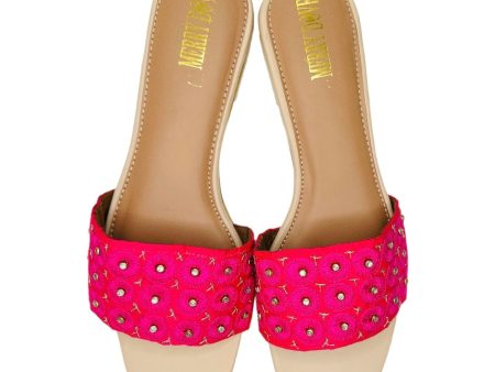 Barbie Pink Strap Flat Sandal For Discount