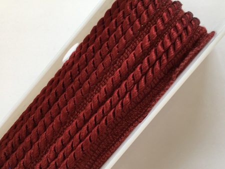 3 16  Brick Red Cord w Lip 12 YD Wrights Cheap