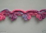 Wrights Looped Gimp Braid Pink Lavender Mauve For Sale