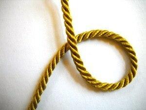 Narrow Old Gold Cording 12 Yards Wrights Online Sale