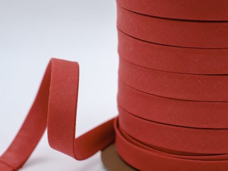 NEW! 1 2  Rally Red Single Fold Bias Tape 50 YD on Sale