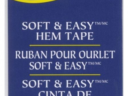 Wrights Soft and Easy Hem Tape Oyster 1 2  3 Yards For Sale