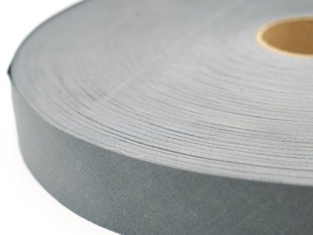 1  Silver Flat Bias Tape 151 YD For Sale