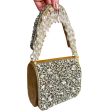 Yellow Gold Small Velvet Sparkles Clutch Purse - by Merry Dove Cheap