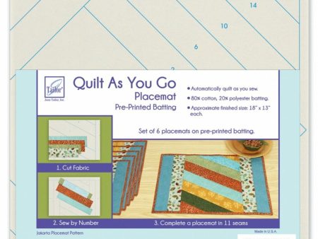 June Tailor Quilt As You Go Jakarta Placemats Cheap