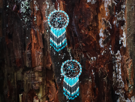 NATIVE Dreamcatcher Earrings Discount