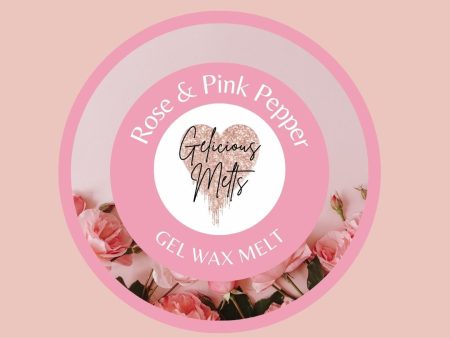 Rose & Pink Pepper Gel Wax Melt Sale