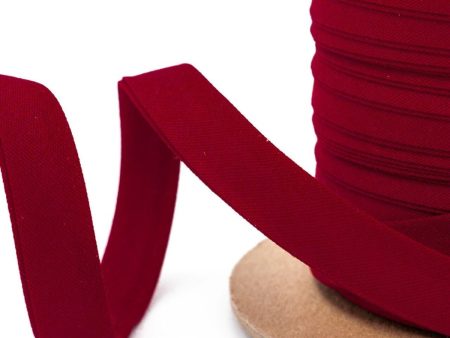 1 4  Chinese Red Double Fold Bias Tape 50 YD Sale