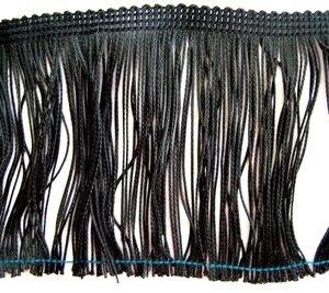 4  Long Black Chainette Fringe By The Yard Discount