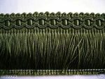 9 Yds Fancy Header Chainette Fringe Branch Green 2  Supply