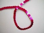 6mm Fuchsia Pink Flat Sequins Trim on Sale