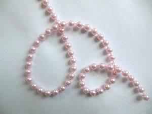 Pastel Pink Fused Pearls 6mm 18 Yards Wrights Online Hot Sale