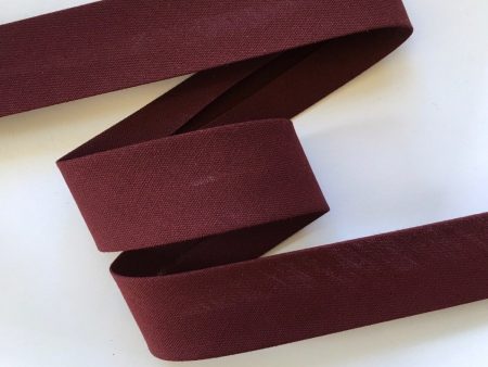 7 8  Ruby Single Fold Bias Tape 50 YDS Online Sale