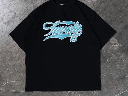 NEW 3D COLLEGE BABYBLUE WHITE BLACK T-SHIRT Online