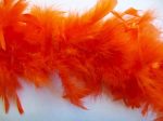 Orange Feather Decor Boa 6 Feet Simplicity Discount