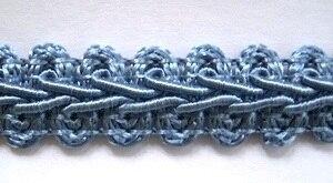 1 2  Nordic Blue Gimp Picot Edge 36 YD Hot on Sale