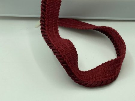 Wine Lip Cord 12 Yards Wrights 3 16  Online Sale