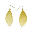 Love Leaves 18K Gold Plated Dangle Earrings Online Hot Sale