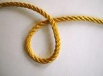 Old Gold Narrow Cording Trim 3 16  By The Yard Hot on Sale