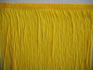 12  Long Yellow Chainette Fringe Trim By The Yard Discount