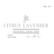 Citrus Lavendar No. 03 Natural Soap Bar Hot on Sale